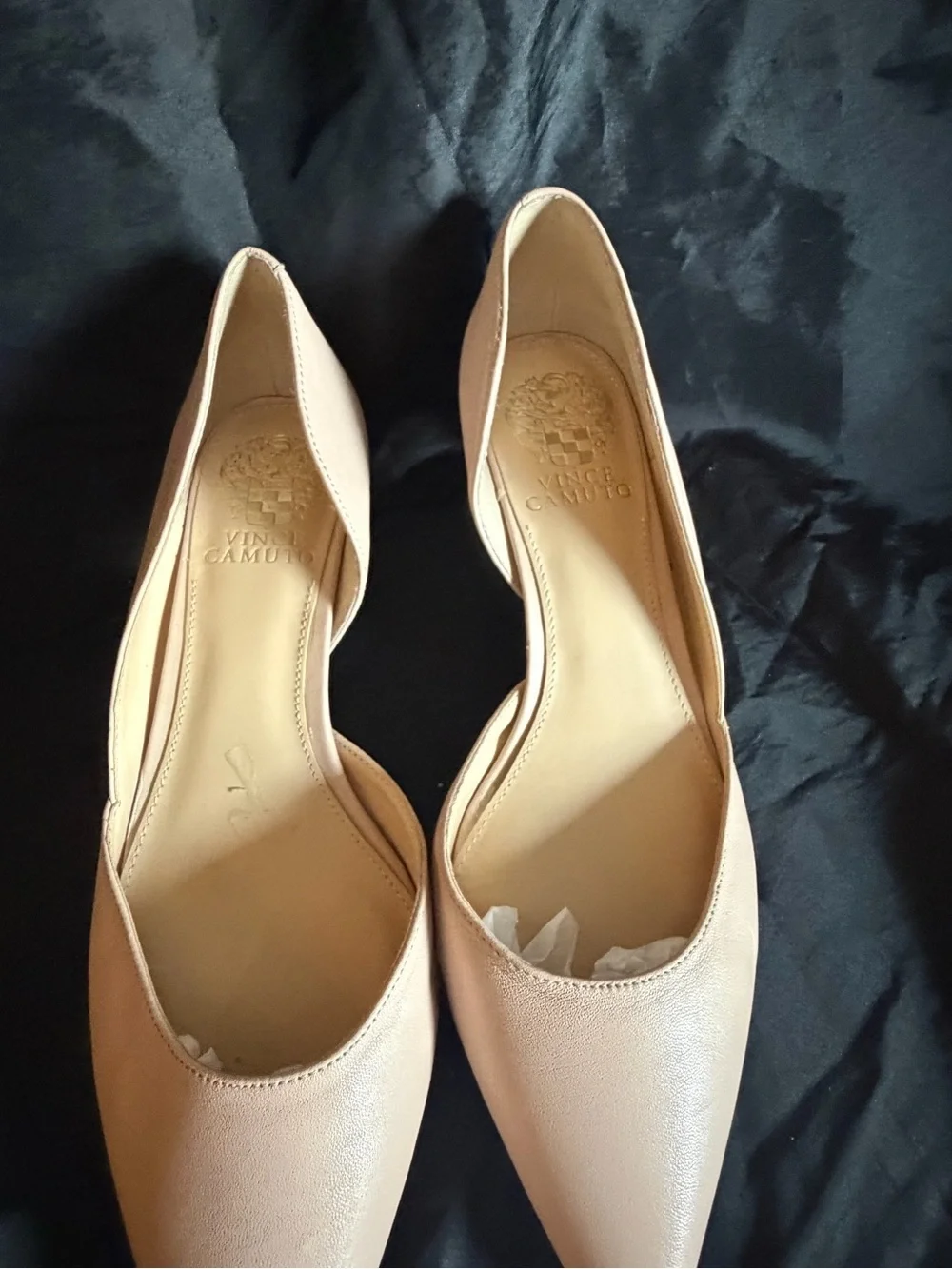 Vince Camuto Blush Pointed D'Orsay Kitten Heels